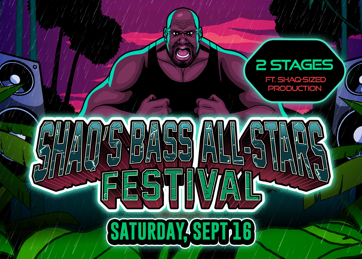Shaq's Bass AllStars Festival in Fort Worth, Texas